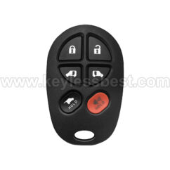 2004 - 2020 Toyota Sienna / 6 Buttons Keyless Entry Remote / GQ43VT20T / PN: 89742-AE051