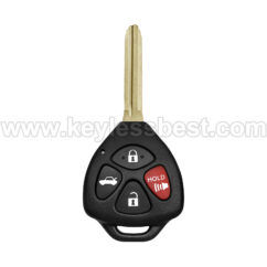 2010-2020 Toyota Subaru Scion Camry BRZ FR-S / 4 Buttons Keyless Entry Remote / HYQ12BBY / PN: 89070-06650, 89070-06440 57497-CA110 57497-CA310 SU003-01445 / G