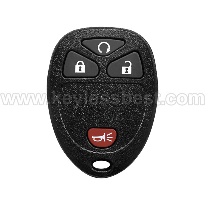 2005-2017 Cadillac GMC Chevrolet Saturn Buick Pontiac Suzuki Escalade / 4 Buttons Keyless Entry Remote / OUC60270 & OUC60221 / PN:15913421, 20868672, 20952474