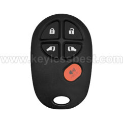 2004 - 2020 Toyota Sienna / 5 Buttons Keyless Entry Remote / GQ43VT20T / PN: 89742-AE031 89742-AE030