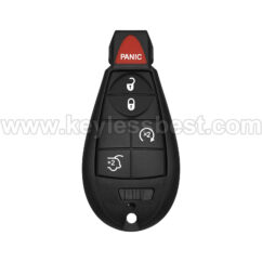 2008-2010 JEEP GRAND CHEROKEE COMMANDER / 5 Buttons Keyless Entry Remote / M3N5WY783X, IYZ-C01C / PN: 05026453AI, 05026453AF, 05026453AG, 05026453AH / ID46