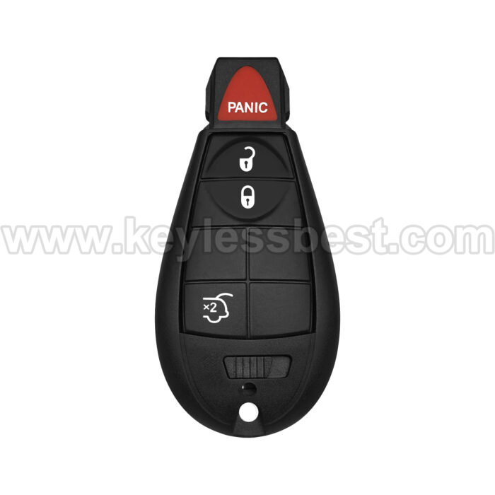 2008-2013 Jeep Commander Grand Cherokee / 4 Buttons Keyless Entry Remote / M3N5WY783X, IYZ-C01C / PN: 68066848AE / ID46