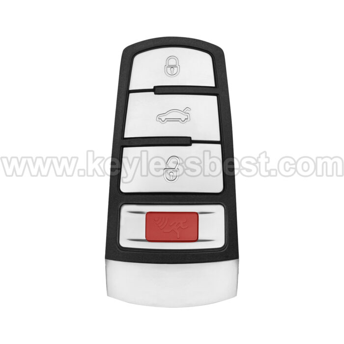 2006 - 2015 Volkswagen Passat CC / 4 Buttons Keyless Entry Remote /  NBG009066T / PN: HLO 3C0 959 752 N, HLO 3C0 959 752 BB, HLO 3C0 959 752 AE, HLO 3C0 959 752 AM,3C0 959 752N, 3C0 959 752BB, 3C0 959 752AE, 3C0 959 752AM / ID 48