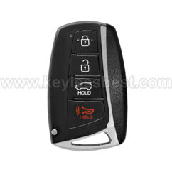2013-2018 Hyundai Santa Fe Genesis / 4 Buttons Keyless Entry Remote / SY5DMFNA04 / PN: 95440-4Z200