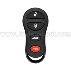 2001-2006 Chrysler Dodge Jeep Liberty Viper Stratus Intrepid 300 Concorde LHS Sebring / 4 Buttons Keyless Entry Remote / GQ43VT17T / PN:04602260AA