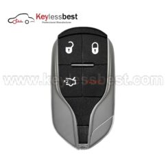 Maserati 4buttons 433MHz FCC ID: M3N-7393490 IC: 7812A-7393490 PN: 5923545 Buttons: Unlock, Lock, Trunk , Panic 2014 - 2016 Maserati Ghibli 2014 - 2016 Maserati Quattroporte