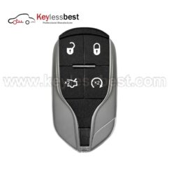 Maserati 4buttons 433MHz FCC ID: M3N-7393490 IC: 7812A-7393490 PN: 5923336 Buttons: Unlock, Lock, Trunk , Remote Start 2014 - 2016 Maserati Ghibli 2014 - 2016 Maserati Quattroporte