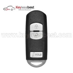 Mazda 3 buttons 315MHz FCC ID: WAZSKE13D02 IC: 662F-SKE13D01 662F-SKE13D02 PN: GJY9-67-5DY, GJY9-67-5RY Buttons: Lock, Unlock, Hatch, Panic 2017 - 2020 Mazda CX-5 with Power Liftgate 2016 - 2020 Mazda CX-9 with Power Liftgate