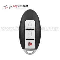 Nissan 3 buttons 434MHz FCC ID: KR5TXN1 IC: 7812D-TXN1 Continental PN: S180144502 PN: 285E3-6TA1A Buttons: Lock, Unlock, Panic Test Key: DA34 Battery: CR2032 2018 - 2022 Nissan Kicks S 2018 - 2022 Nissan Kicks SV (Certain VINS) 2019 - 2022 Nissan Rogue Sport