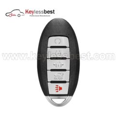 Nissan 5 buttons 434MHz SUV FCC ID: KR5TXN4 IC: 7812D-TXN4 Continental: S180144507 PN: 285E3-6RR7A Buttons: Lock, Unlock, Panic, Remote Start, Hatch Battery: CR2032 2019 - 2020 Nissan Rogue 2019 - 2020 Nissan Rogue Hybrid