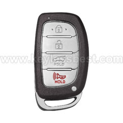 2017-2019 Hyundai Ioniq Electric Ioniq Hybrid / 4 Buttons Keyless Entry Remote / TQ8-FOB-4F11 / PN: 95440-G2000 / 47 HITAG3
