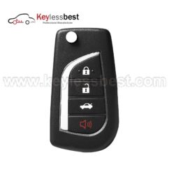 Toyota 4 buttons 315MHz Chip: H FCC ID: GQ43VT20T PN: 89742-AE011 Buttons: Lock, Unlock, Trunk, Panic 2015 – 2015 Toyota Sienna 2015 – 2017 Toyota Tundra 2015 – 2017 Toyota Tacoma