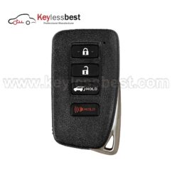 Lexus 4 buttons 315MHz Chipus: 8A AG Board ID: 2110 FCCID :HYQ14FBA IC: 1551A-14FBA PN: 89904-78470, 89904-78070s, 89904-78250, 89904-78670 Buttons: Lock, Unlock, Panic, Hatch 2016-2020 Late-LX570 2015-2019 NX200t 2018-2020 NX300 2015-2020 NX300h