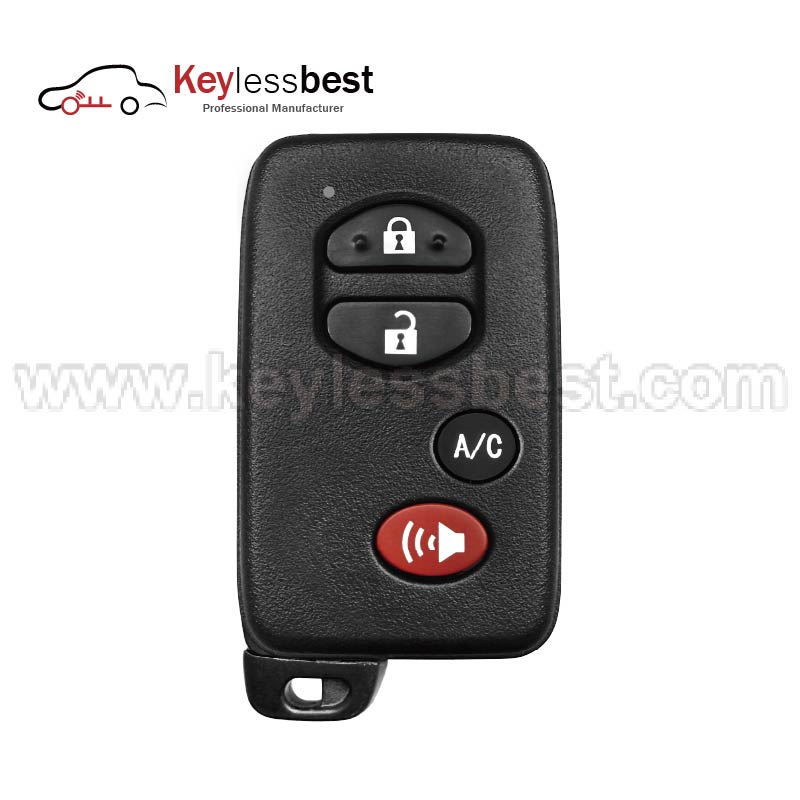 Toyota 4 Buttons 315MHz FCC ID: HYQ14AAB IC: 1551A-14AAB Board ID: E-board 271451-3370 PN: 89904-47420 2010 - 2011 Toyota Prius