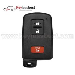 Toyota 3 Buttons 315MHz FCC ID: HYQ14FBB IC: 1551A-14FBB G Board ID: 0010 PN: 89904-35060 89904-0C050 2020 - 2021 Toyota 4-Runner 2019 - 2021 Toyota Tundra 2015 - 2022 Toyota Tacoma 2022 - 2022 Toyota Sequoia