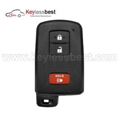 Toyota 3 Buttons 315MHz FCC ID: HYQ14FBA IC: 1551A-14FBA G Board ID: 0020 PN: 89904-52290 2012 - 2021 Toyota Prius C 2016 - 2021 Toyota Prius V 2015 - 2018 Toyota RAV4 2016 - 2018 Toyota RAV4 HV