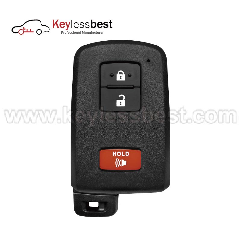 Toyota 3 Buttons 315MHz FCC ID: HYQ14FBA IC: 1551A-14FBA G Board ID: 0020 PN: 89904-52290 2012 - 2021 Toyota Prius C 2016 - 2021 Toyota Prius V 2015 - 2018 Toyota RAV4 2016 - 2018 Toyota RAV4 HV