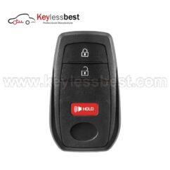 Toyota 3 buttons 315MHz FCC ID: HYQ14FBX PN: 8990H-0C030 Test Key: LXP90 Buttons: Lock, Unlock, Panic Battery: CR2450 2023 -2024 Toyota Sequoia 2021 Toyota Tacoma