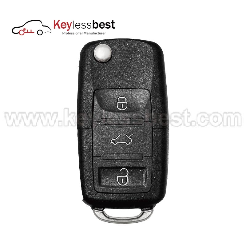 Volkswagen 4buttons 315Mhzwith 48chip Test Key: HU66 FCC ID: NBGFS93N IC: 2694A-FS93N PN: 5KO837202AD Buttons: Lock, Unlock, Trunk, Panic (On Side) 2017-2018 Volkswagen Jetta ( Non Prox ) 2012-2018 Volkswagen Tiguan ( Non Prox ) 2017- 2018 Volkswagen Passat ( Non Prox )