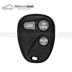 Chevrolet 3 buttons 315MHz FCC ID: AB01502T, ABO1502T CAN: 218101368 PN: 16245105 Buttons: Lock, Unlock, Rear 1998 - 1999 Chevrolet Astro 1997 - 1997 Chevrolet Blazer 1996 - 2000 Chevrolet Suburban 1996 - 2000 Chevrolet Tahoe 1997 - 1997 GMC Jimmy 1998 - 1999 GMC Safari 1996 - 2000 GMC Yukon