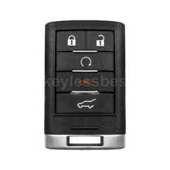 2010-2015 Cadillac ATS ELR SRX XTS / 5 Buttons Keyless Entry Remote / NBG009768T / PN: PRX-CAD-5B1 / PCF7952
