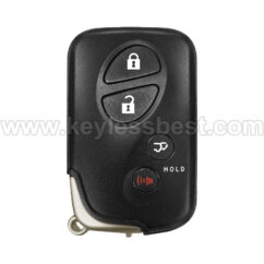 2008-2016 Lexus RX350 RX450h GX460 LX570 CT200h / 4 Buttons Keyless Entry Remote / HYQ14ACX / PN: 89904-75030 (blue logo), 89904-50F90 / 4D DST