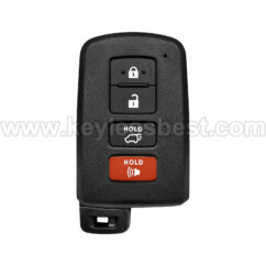 2014-2021 Toyota Highlander Sequoia / 4 Buttons Keyless Entry Remote / HYQ14FBA / PN: 89904-0E121 899040E121