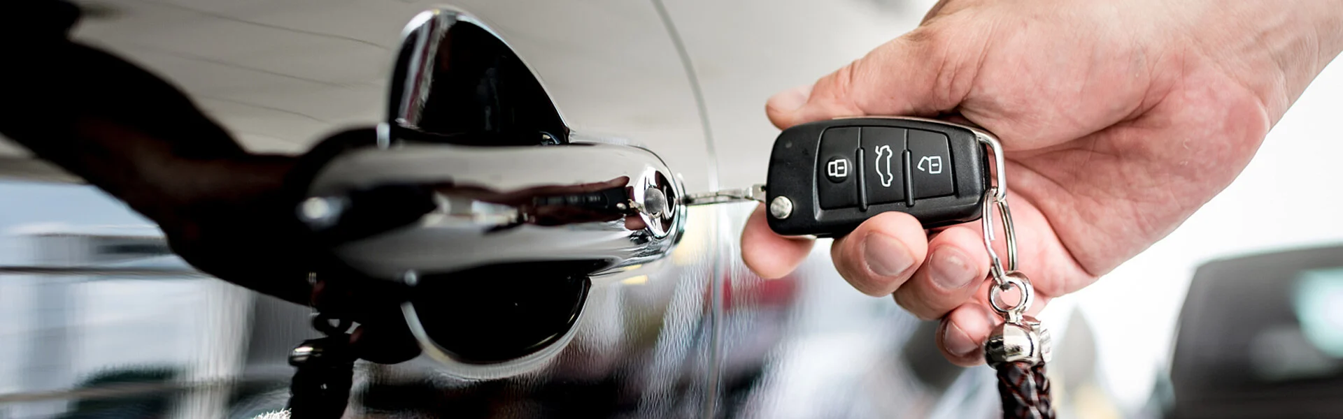 Keyless car key shells