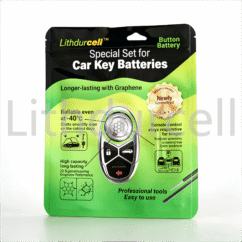 Lithdurcell Car Key Button Batteries (with professional replacement tools)