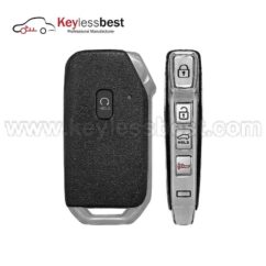 KIA 5 buttons 434MHz Chip: FCC ID: NYOSYEK4TX1907, NYOSYEC5FOB1907 PN: 95440-Q5000 IC: 3109A-SYEK4TX1907 Buttons: Lock, Unlock, Panic, Hatch, Remote Start, Park Assist Test Key: KK12 Battery: CR20322020 - 2021 Kia Seltos